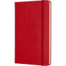 Блокнот MOLESKINE Classic Medium, нелинованный, красный QP052F2