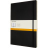 Блокнот MOLESKINE Classic Soft A4, в линейку, чёрный QP641