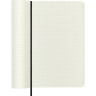 Блокнот MOLESKINE Classic Soft Large, клетка, чёрный QP617