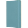 Блокнот MOLESKINE Classic Soft Pocket, без разметки, голубой QP613B35
