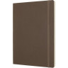 Блокнот MOLESKINE CLASSIC SOFT XLARGE, в линейку, коричневый QP621P14