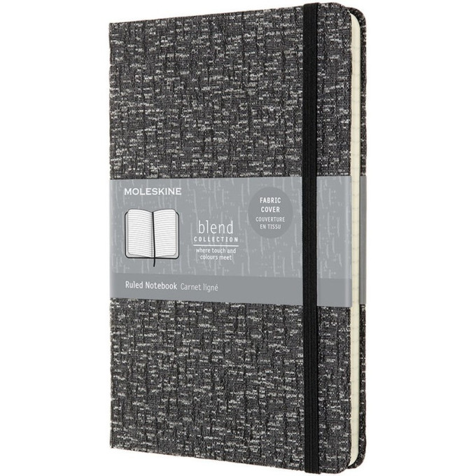 Блокнот MOLESKINE Limited Edition Blend Large, линейка, серый LCBD05QP060B