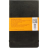Блокнот MOLESKINE Reporter Large, линейка, чёрный QP516