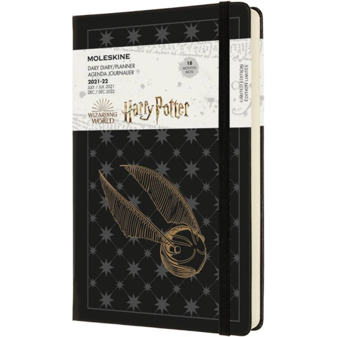 Ежедневник MOLESKINE LE HARRY POTTER LARGE (черный) DHP18DC3