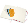 Еженедельник MOLESKINE ACADEMIC SOFT WKNT XL, красный DSF218WN4