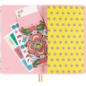 Еженедельник MOLESKINE MOMOKO SAKURA недатированный 130х210мм обложка текстиль DHUNDBSU07WN3NB